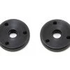 Yokomo 12mm "X" Flat Shock Piston (Black) (2) (1.4mm x 3 Hole)
