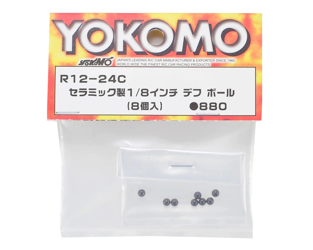 Yokomo 1/8" Ceramic Differential Ball (8) 2 Yokomo 1/8" Ceramic Differential Ball (8) - Image 2