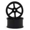 Yokomo 12mm Hex Racing Performer Drift Wheels (Black) (2) (8mm Offset)