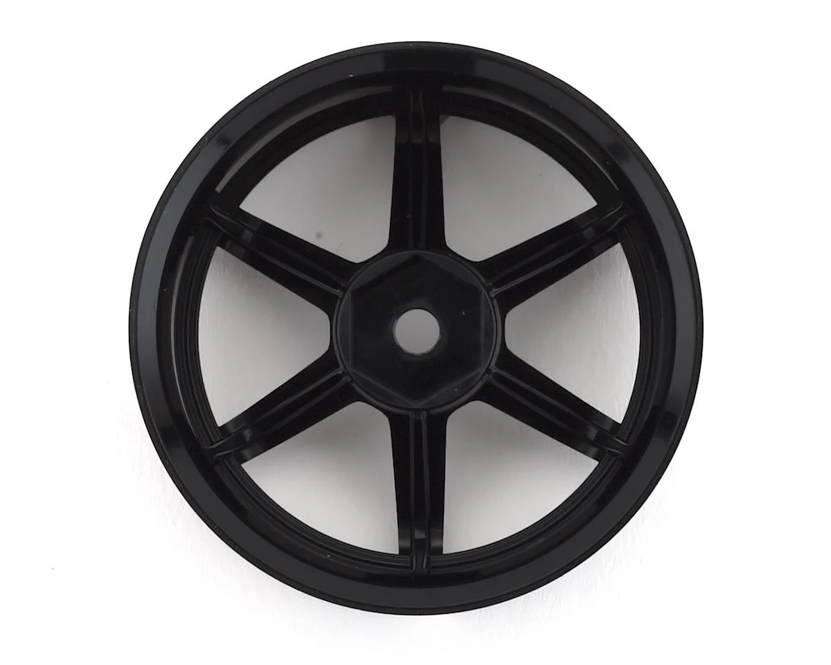 Yokomo 12mm Hex Racing Performer Drift Wheels (Black) (2) (8mm Offset) 2 Yokomo 12mm Hex Racing Performer Drift Wheels (Black) (2) (8mm Offset) - Image 2