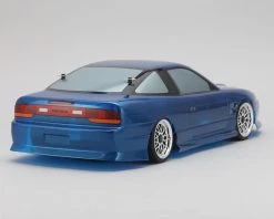 Yokomo Nissan 180SX Street Version Drift Body Set (Clear) -Yokomo Store yoksd 180bs 3