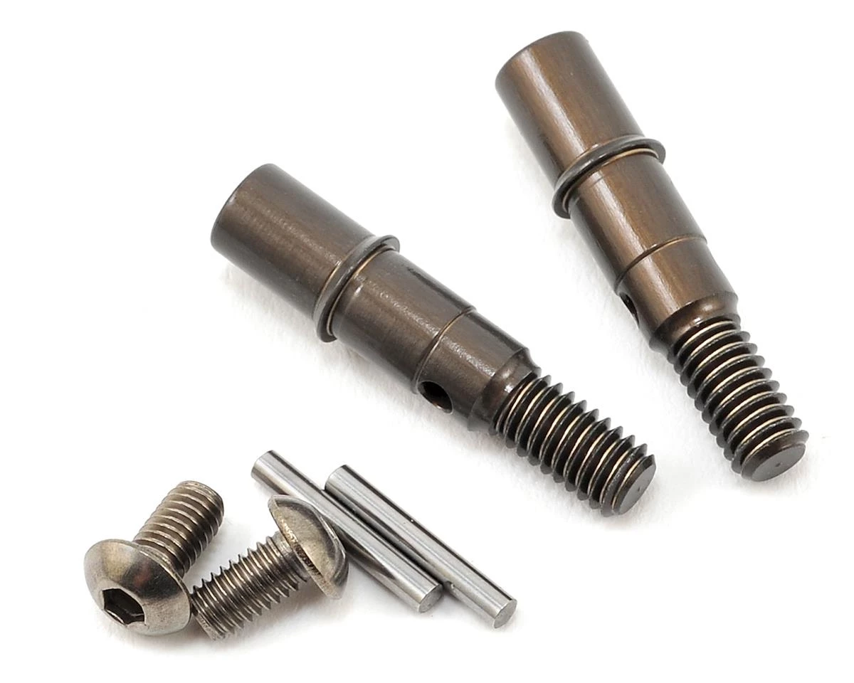 Yokomo Aluminum YZ-2 Front Axle w/Ti Screws (2) (Hard Anodized) 1 Yokomo Aluminum YZ-2 Front Axle w/Ti Screws (2) (Hard Anodized)